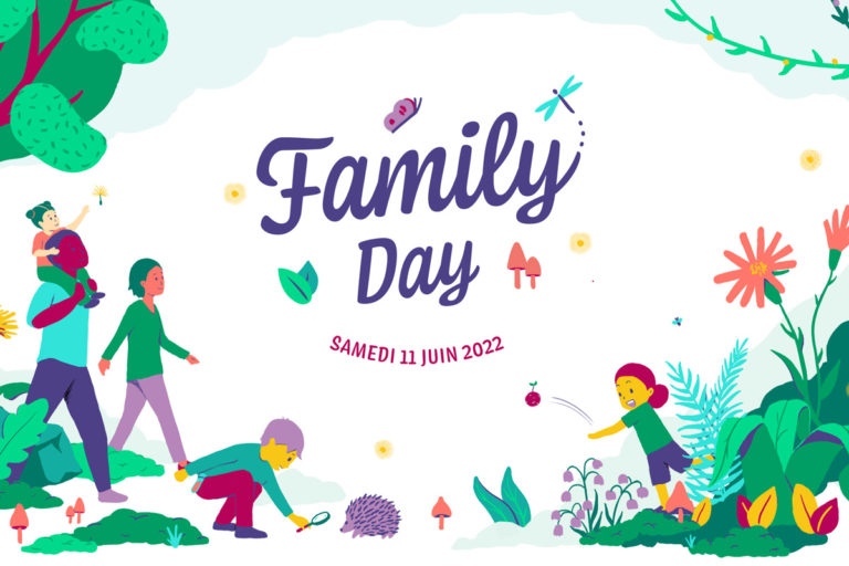 Illustration événement Family Day gardiens de la nature l'Oréal 2022