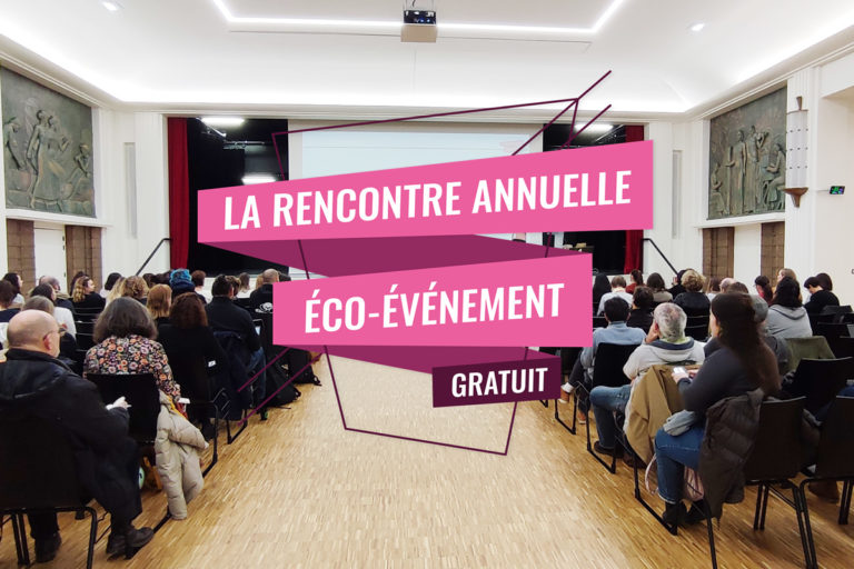 Logo de la rencontre annuelle eco evenement de Nantes Métropole