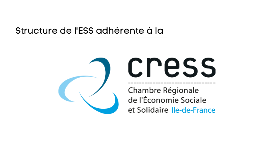 Logo adhérent à la Chambre Régionale de l'Économie Sociale et Solidaire ile de France
