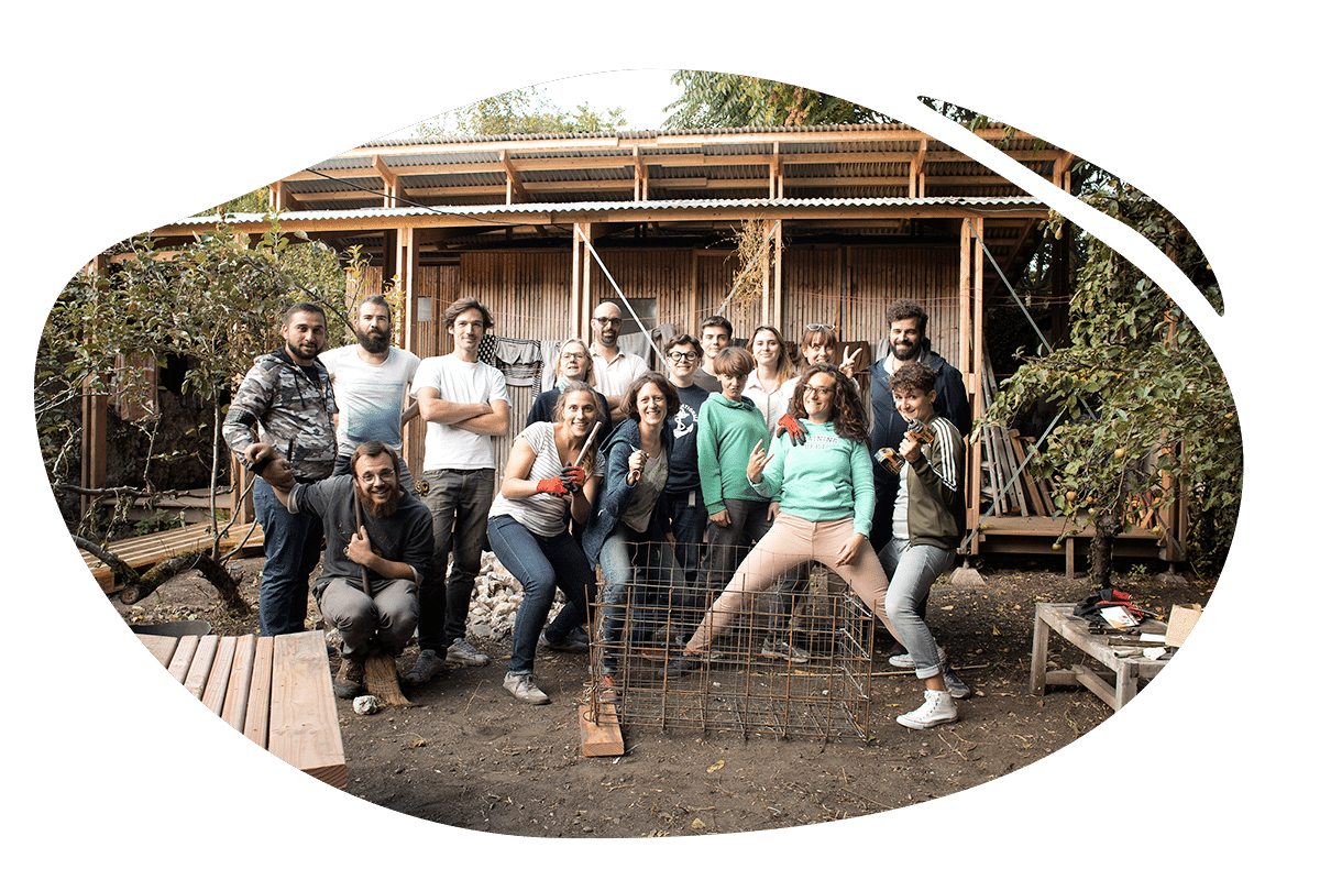 Projet teambuilding solidaire groupe FTI 2018 site de La Koncepterie